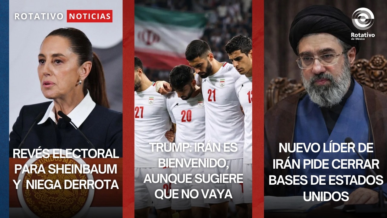 Líder de Irán exige cerrar bases de EU | Trump habla del Mundial | Reunión con la 4T | 🔴 RESUMEN