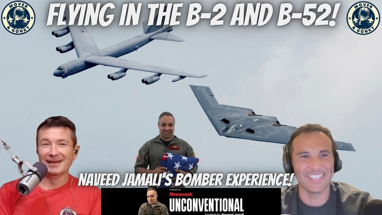 Behind The Scenes With Naveed Jamali Filming The B-2 and B-52!