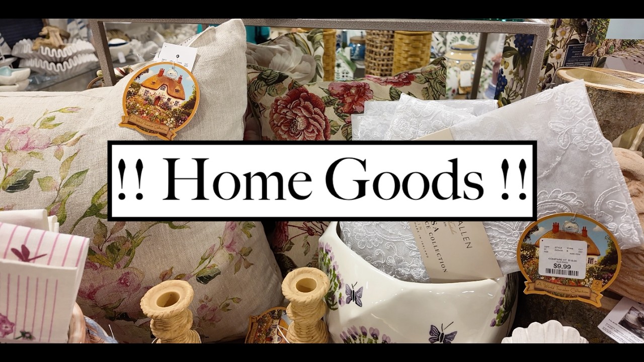 HOME GOODS !!!!  SHOPPING !!! SO MUCH NEW !!