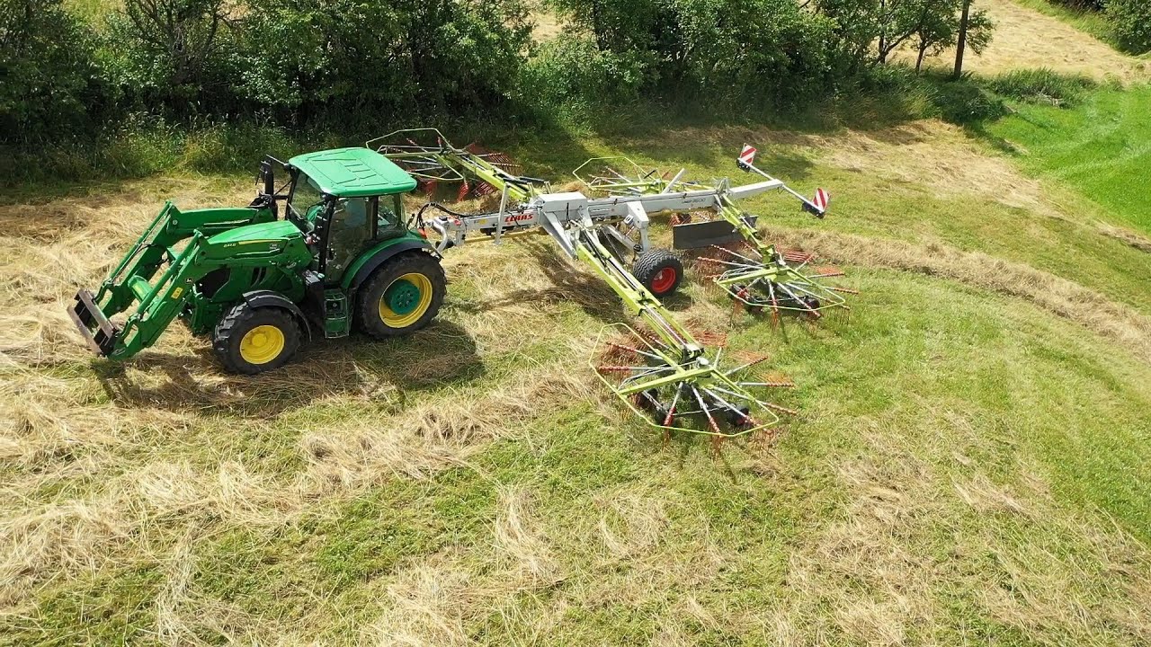 Shrabování sena v Pozděchově - (30.06.2024)