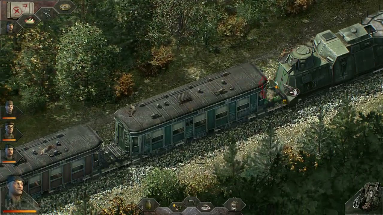 【Commandos 3 HD Remaster｜魔鬼戰將3】Get to the Engine｜往火車引擎去(Plot) Silent Killing/All Achievements