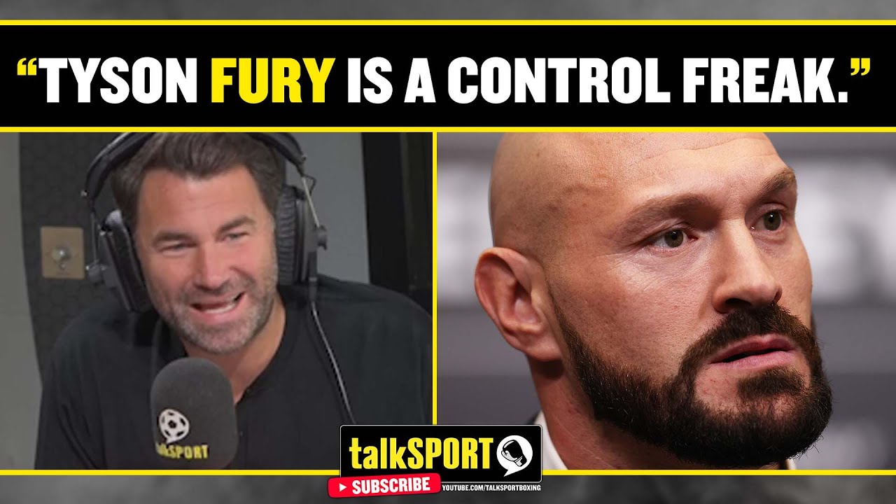 Eddie Hearn labels Tyson Fury a 'control freak' ahead of Fury vs Whyte this weekend 😱🔥
