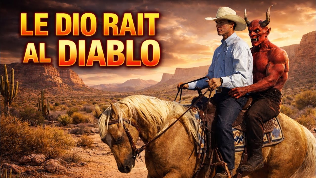 FUE A VER LA NOVIA Y DE REGRESO LE DIO RAIT AL DIABLO Se le subió al caballo 