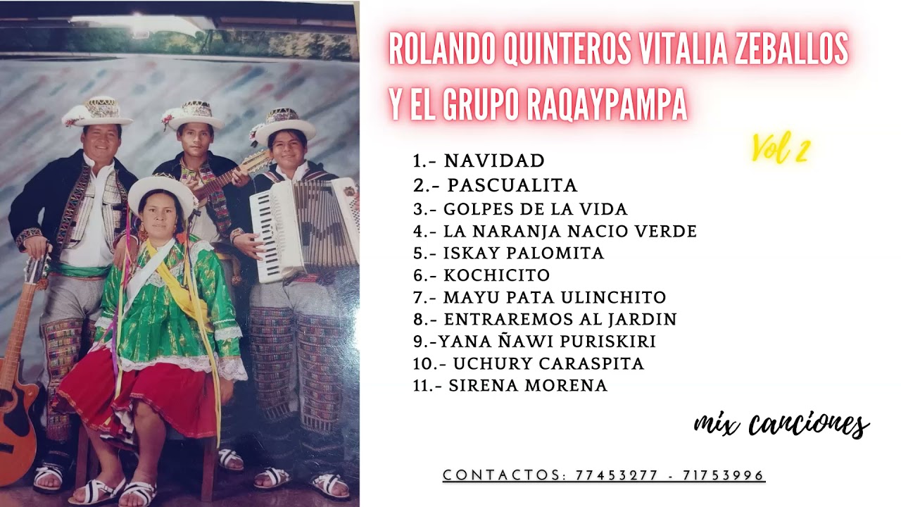 RAQAYPAMPA - MIX HUAYÑOS (VOL 2)