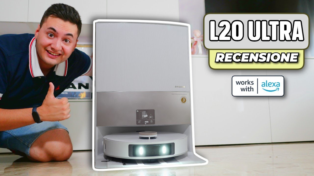 MIGLIOR ROBOT ASPIRAPOLVERE e LAVAPAVIMENTI 2023: Recensione Dreame L20 Ultra