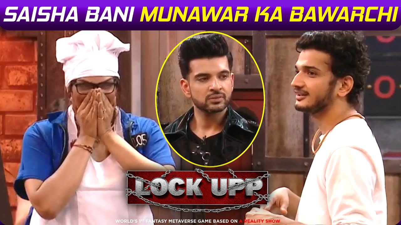 Lock Upp: Saisha Bani Munawar Ka Bawarchi, Jhol Ghar Ke Khel Mein Munawar Ne Jeeta Bluff Blind Task
