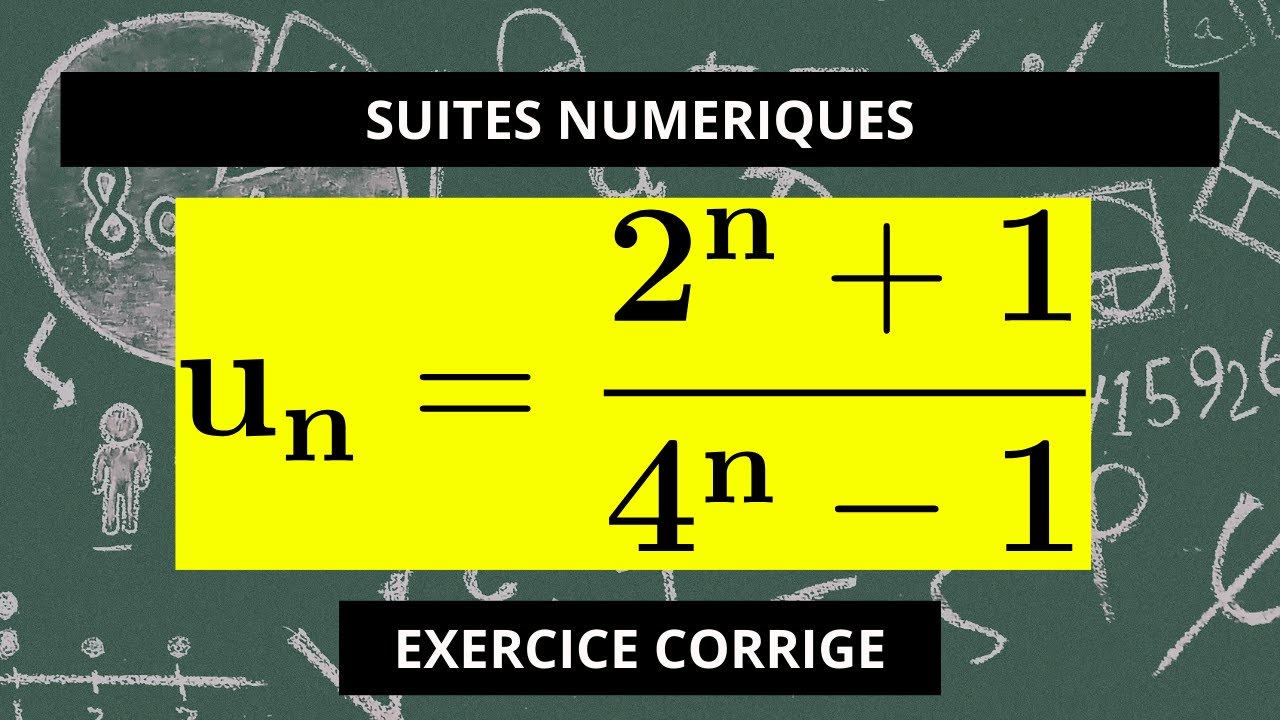 Terminale : D&eacute;monstration qu&rsquo;une suite est born&eacute;e (m&eacute;thode simple et rapide)