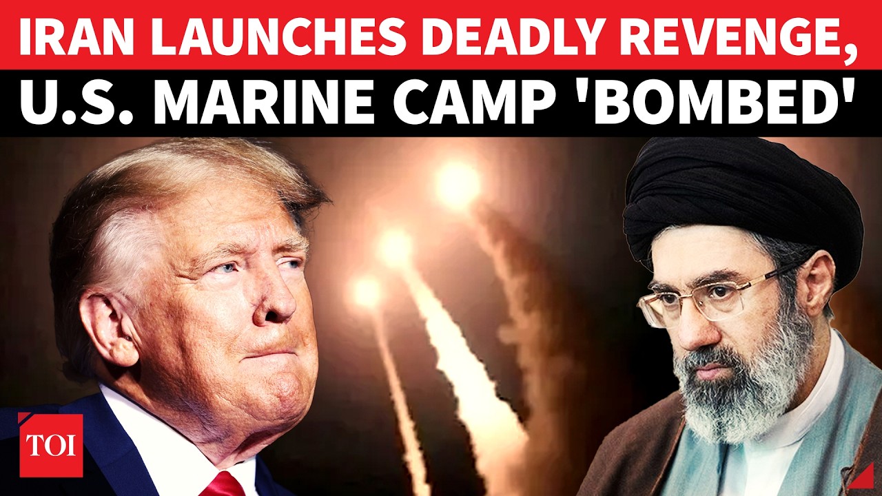 'MARINES KILLED': Iran Launches SHOCK Revenge Assault After Trump's Warning; US Base Bombed