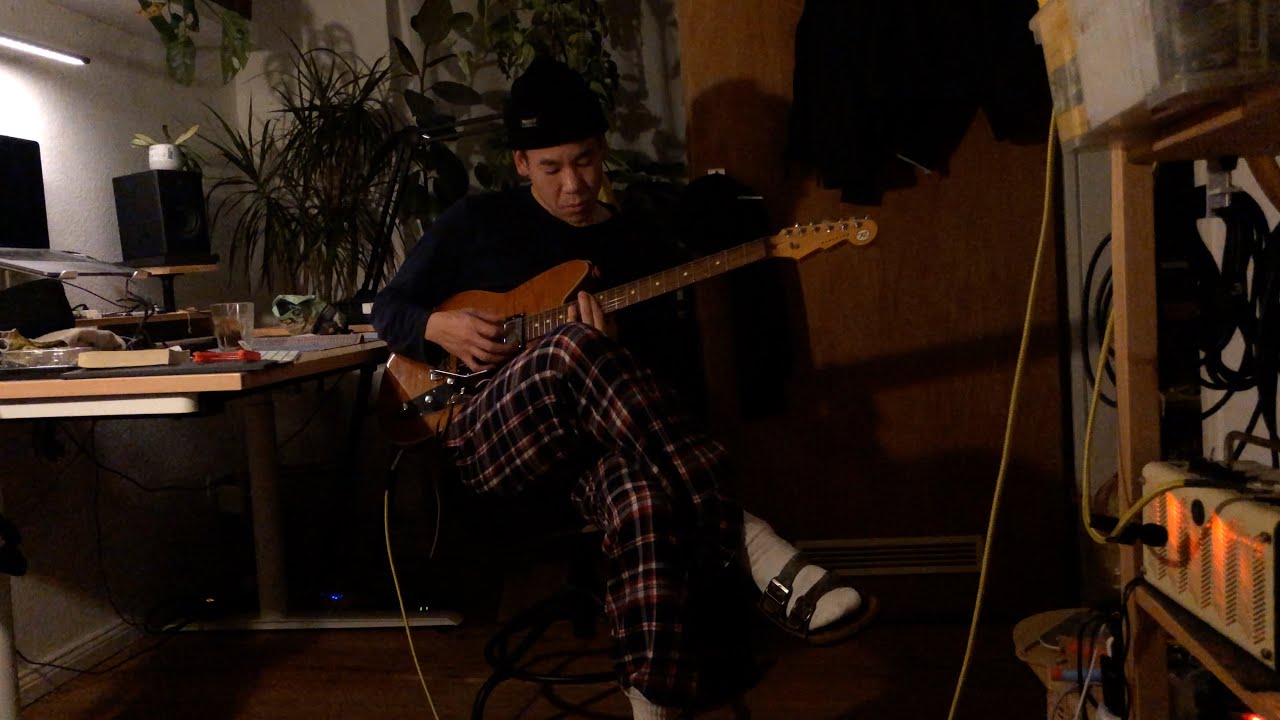 late night guitar playing
