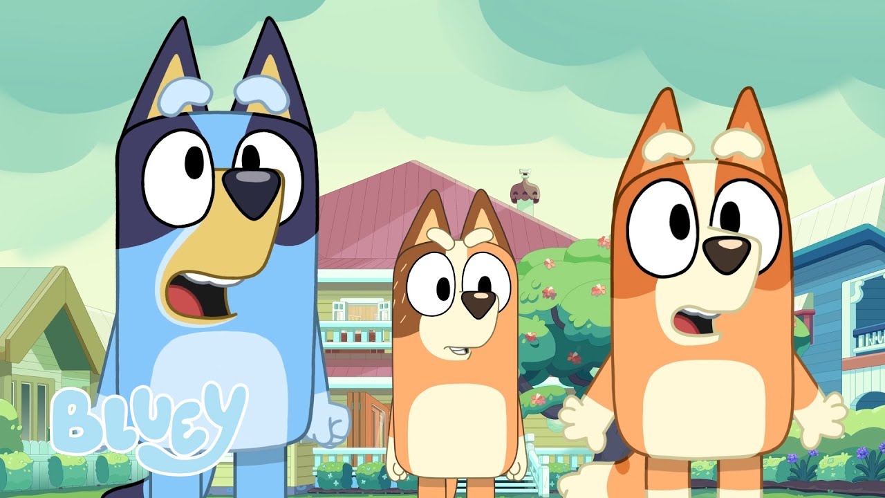 Games to Play Outside ✨ | Fun Outside with Bluey and Bingo | Bluey