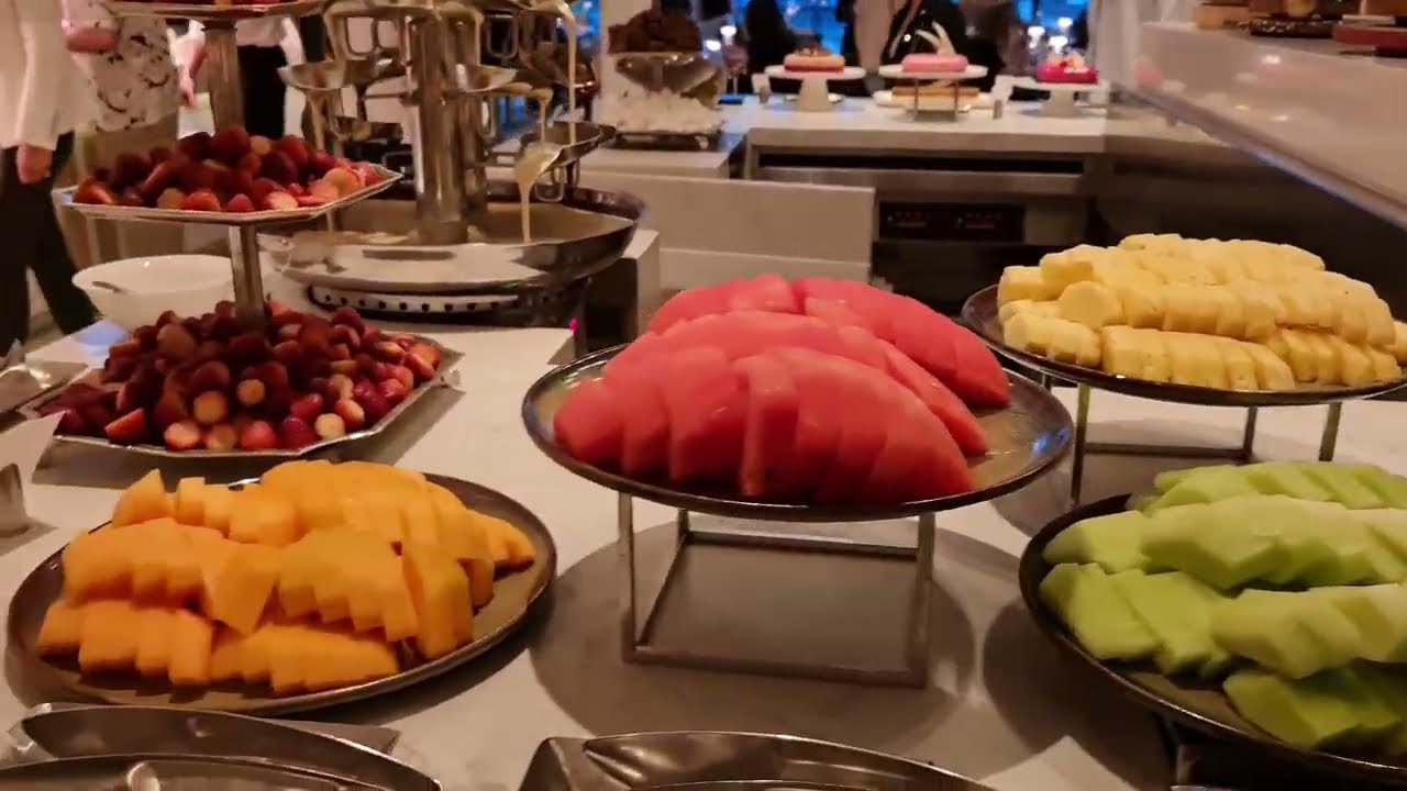 All you can eat buffet at Conservatory, Crown Melbourne