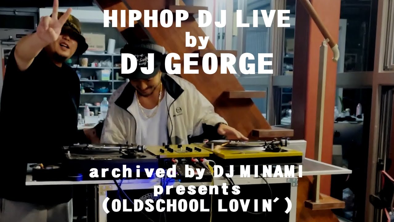 HIPHOP LIVE  MIX DJ GEORGE @ J.STUDIO