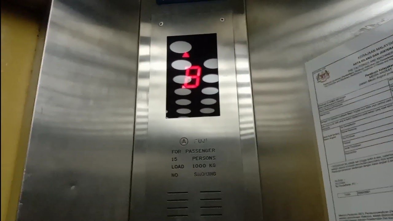 A Fuji Elevator at Great World Centre, Ipoh, Perak.