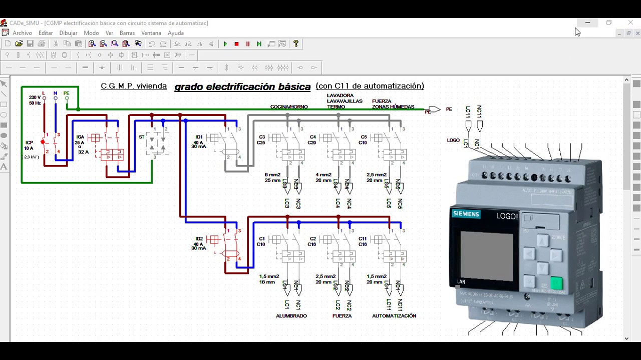 🔌 Cuadro eléctrico  *VIVIENDA con DOMÓTICA 🏠 #4/4 | CADe_SIMU