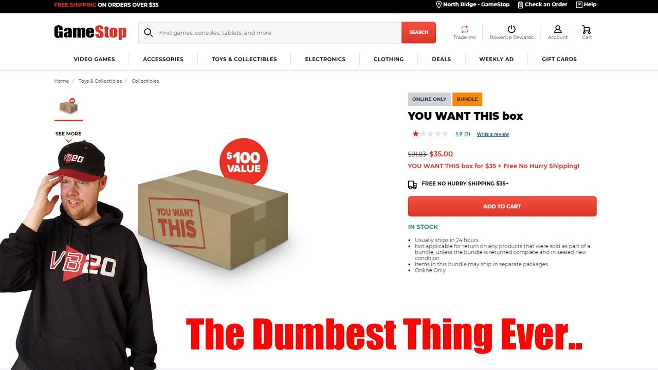 GameStop Has A New Scam.. DON'T FALL FOR IT!