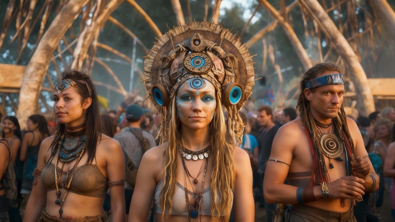 Psybie Project - Dhanvantre Namaha  | 4K AI Visuals | Full Video Set