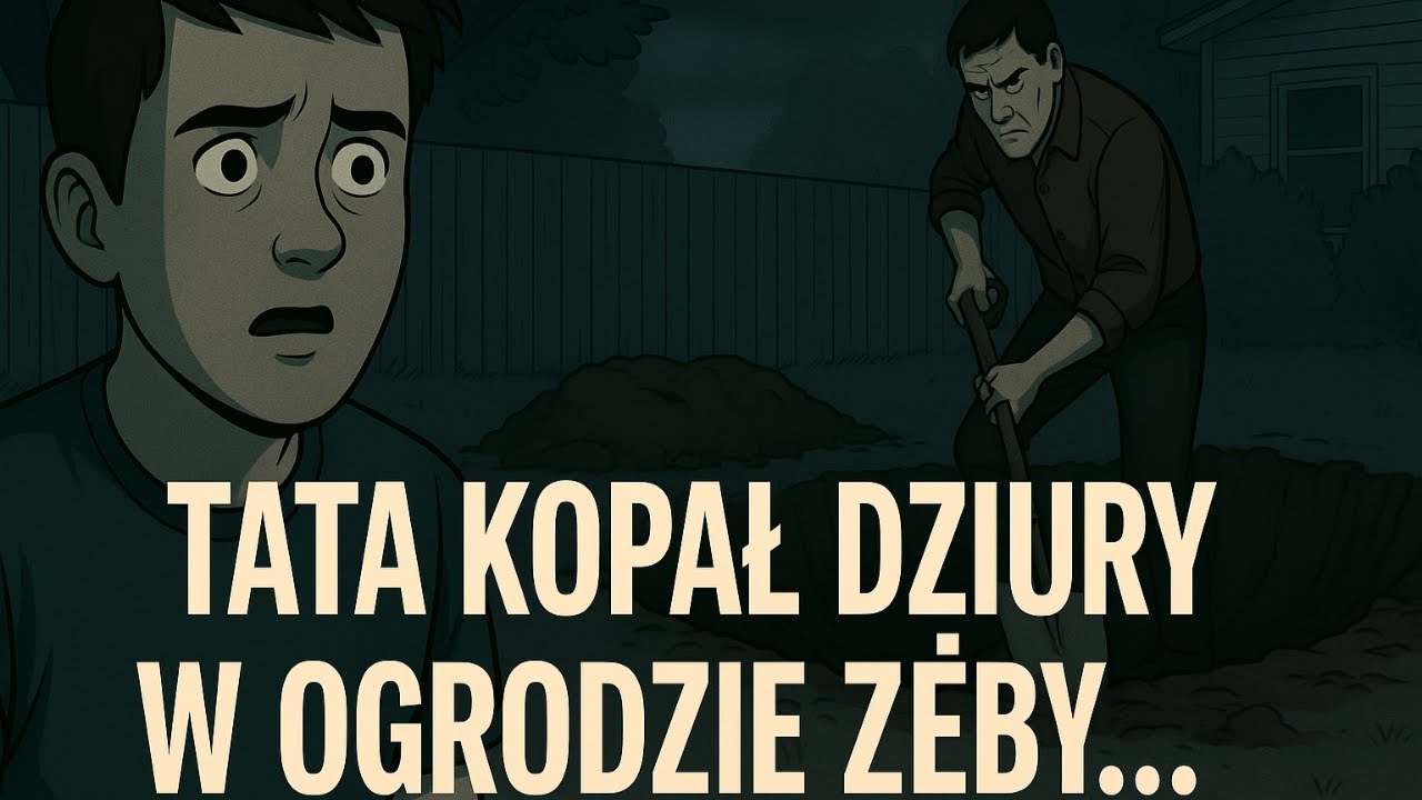 (PEŁNA HISTORIA) Tata Kopał Dziury W Ogrodzie Żeby...😱