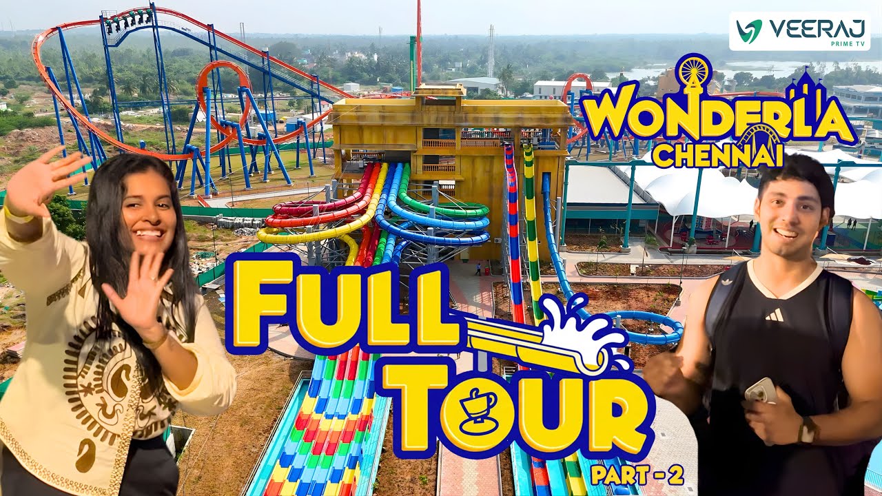 Wonderla Chennai || Part 2 || Complete Tour, Rides & Water Games 😱 || Chengalpattu || Fun Panlama