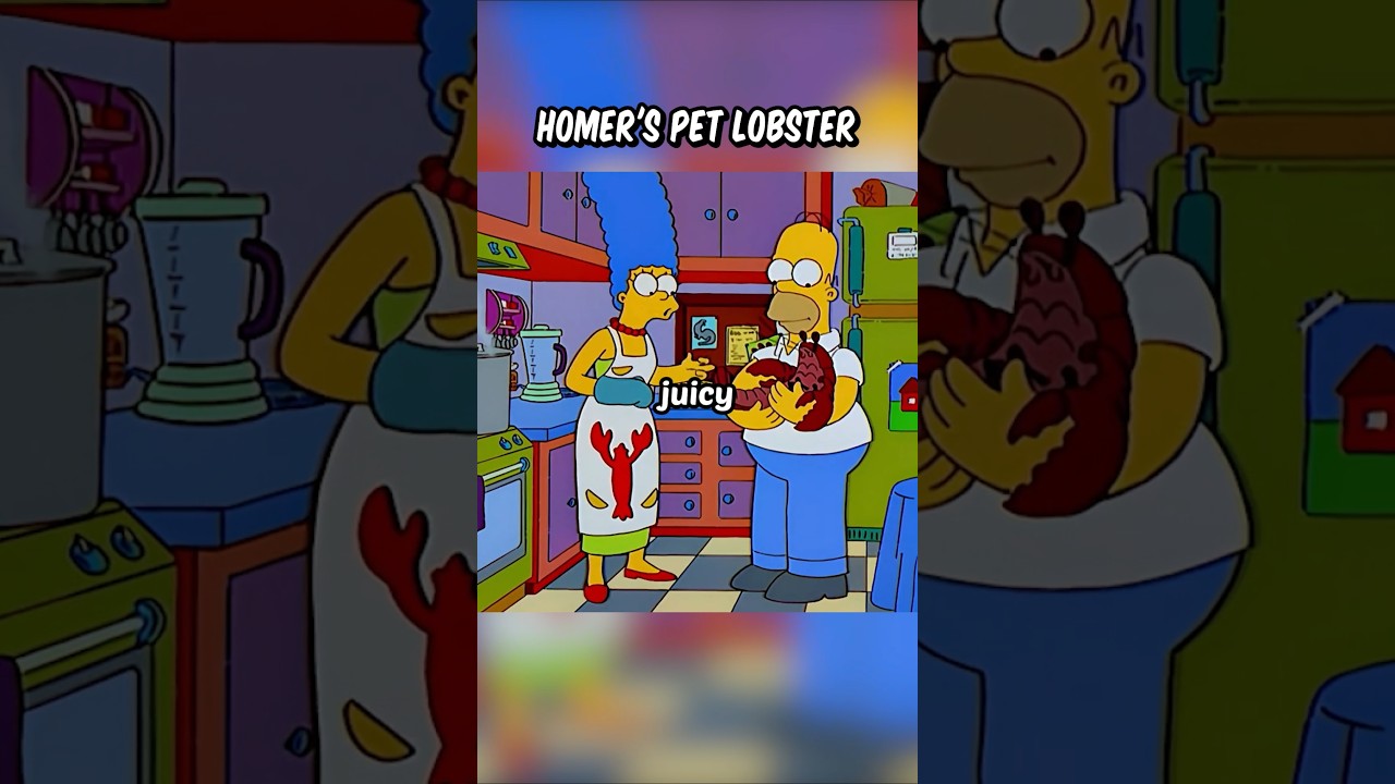 Homer's pet lobster