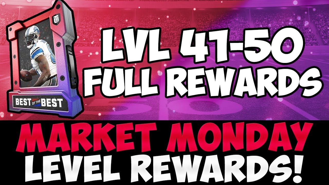 Market Monday | Level 41-50 Full Rewards! | 99 Overall Player At The End? HUGE PROFIT!