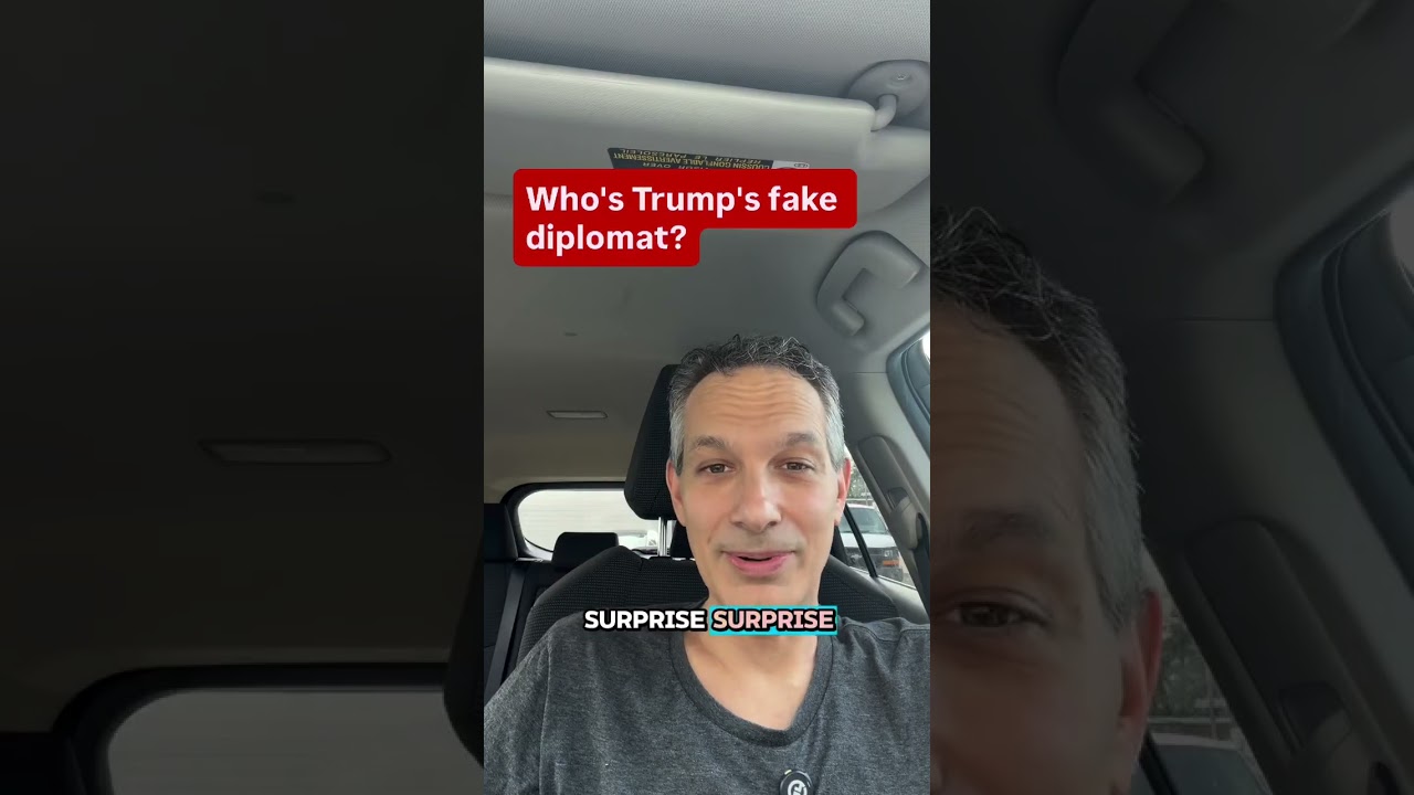 Steve Witkoff, the guy failing to negotiate peace around the globe, bought Trump a sandwich.