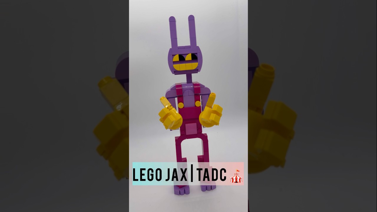 LEGO JAX ОТ TADC 🎪 Кто следующий? #lego #tadc #jaxdigitalcircus #theamazingdigitalcircus #moc
