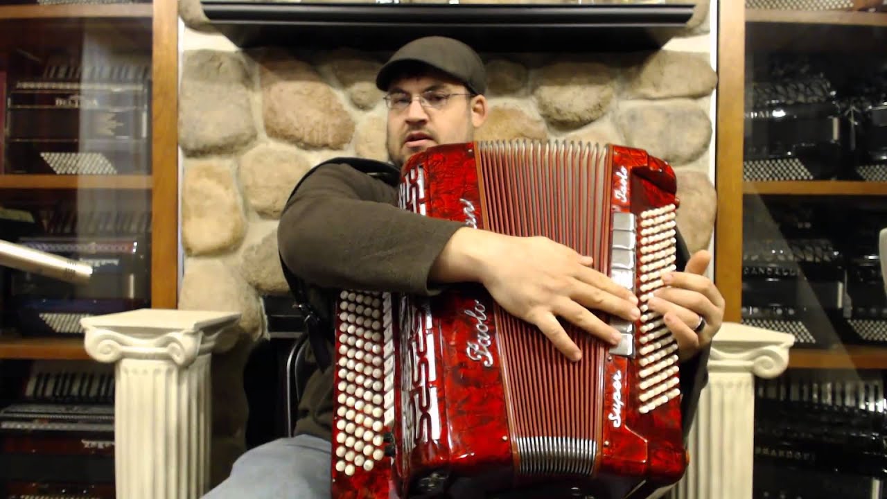 2023 - Red Paolo Soprani Super Paolo 5 Row C System Double Tone Chamber Mics LMMMH 120 $3995