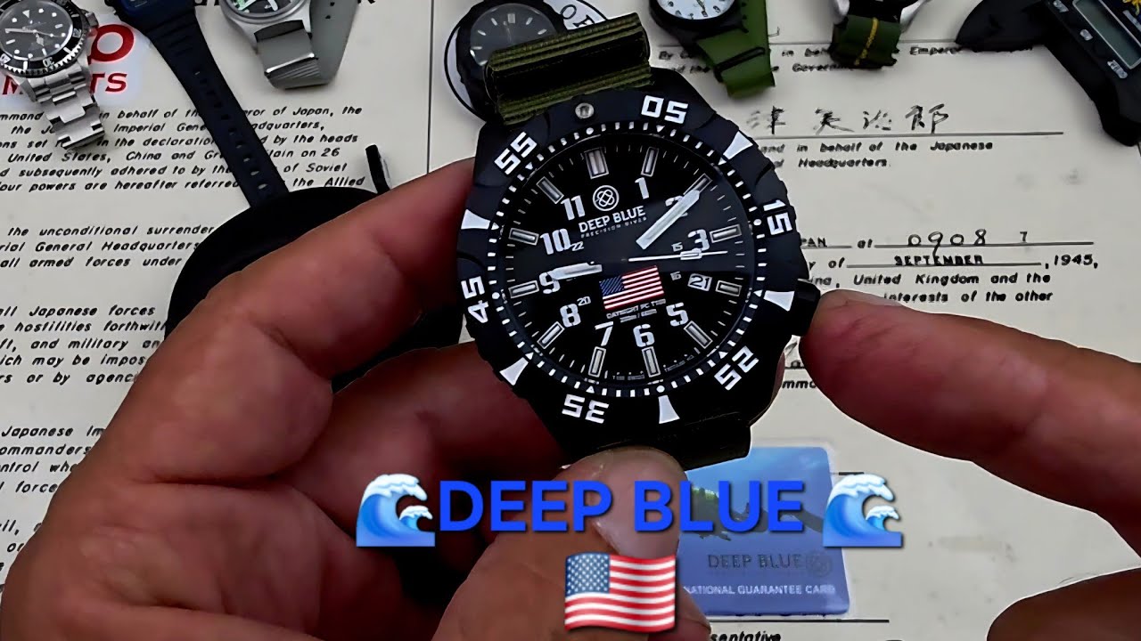 Deep Blue Watches DayNight PC #usa 🇺🇸 300m Diver