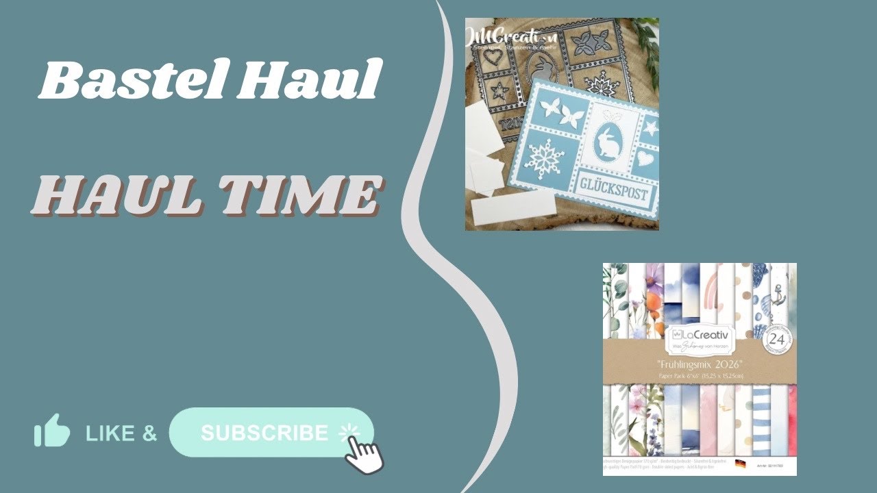 📦✨ Bastel-Haul | Kulricke & JM Creation ✂️