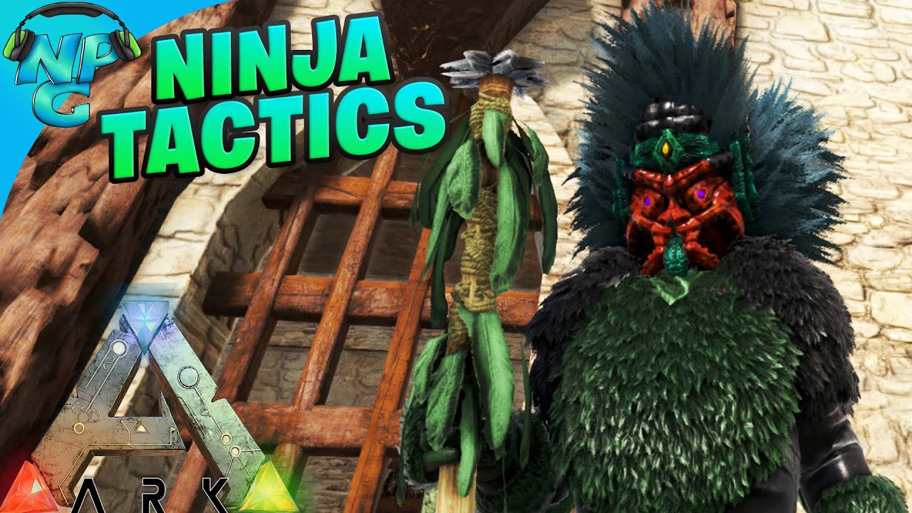 2 Men 1 Base Wipe a Tribe with STEALTH NINJA TACTICS! ARK Survival Evolved ARK Empires