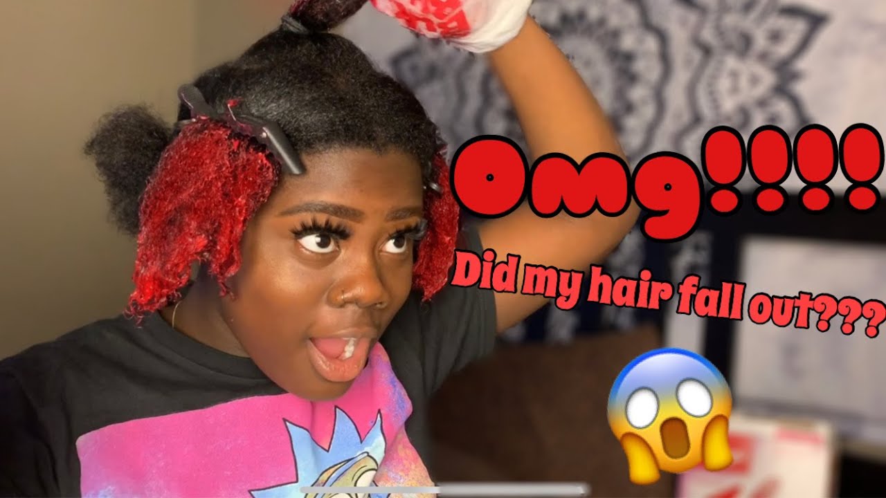 DYING MY 4C HAIR FOR THE FIRST TIME!!! | (NO BLEACH)