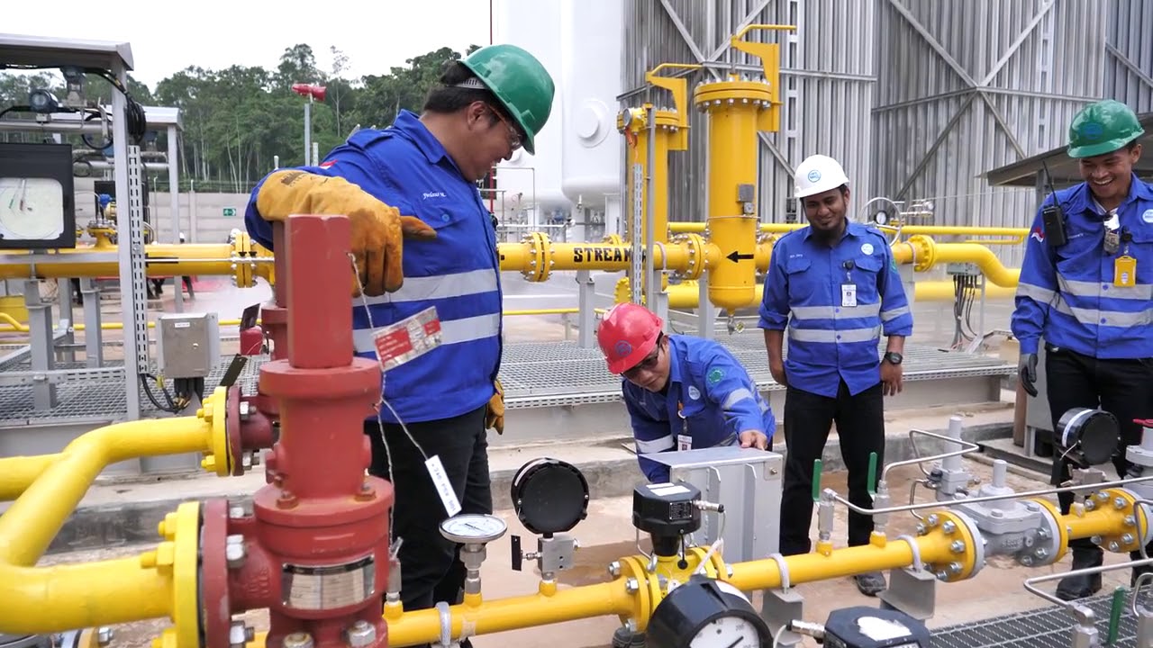 First Gas In LNG PLTG Sambera PLN Sektor Pembangkitan Mahakam