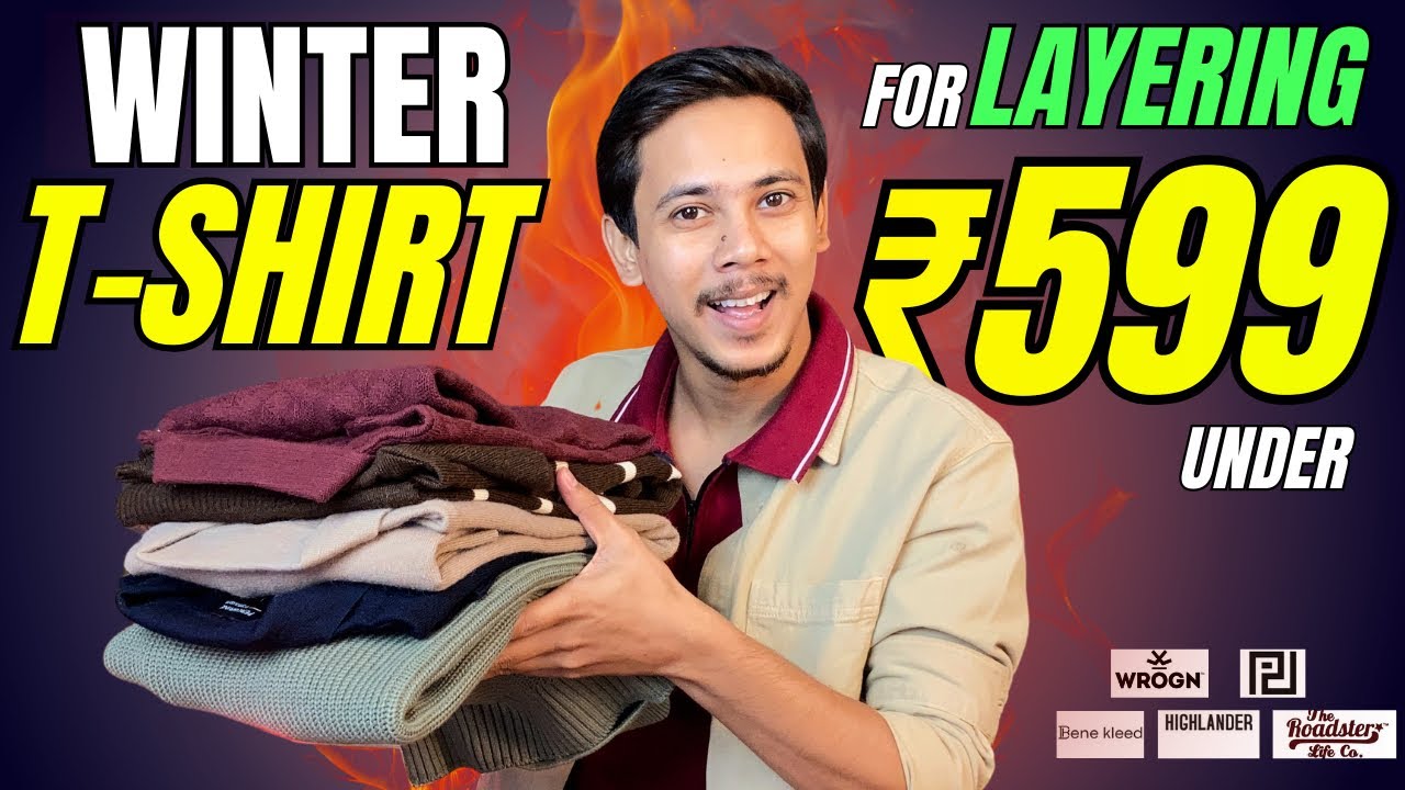 Top T-Shirts for Men: Breathable Picks Under ₹599 for Winter
