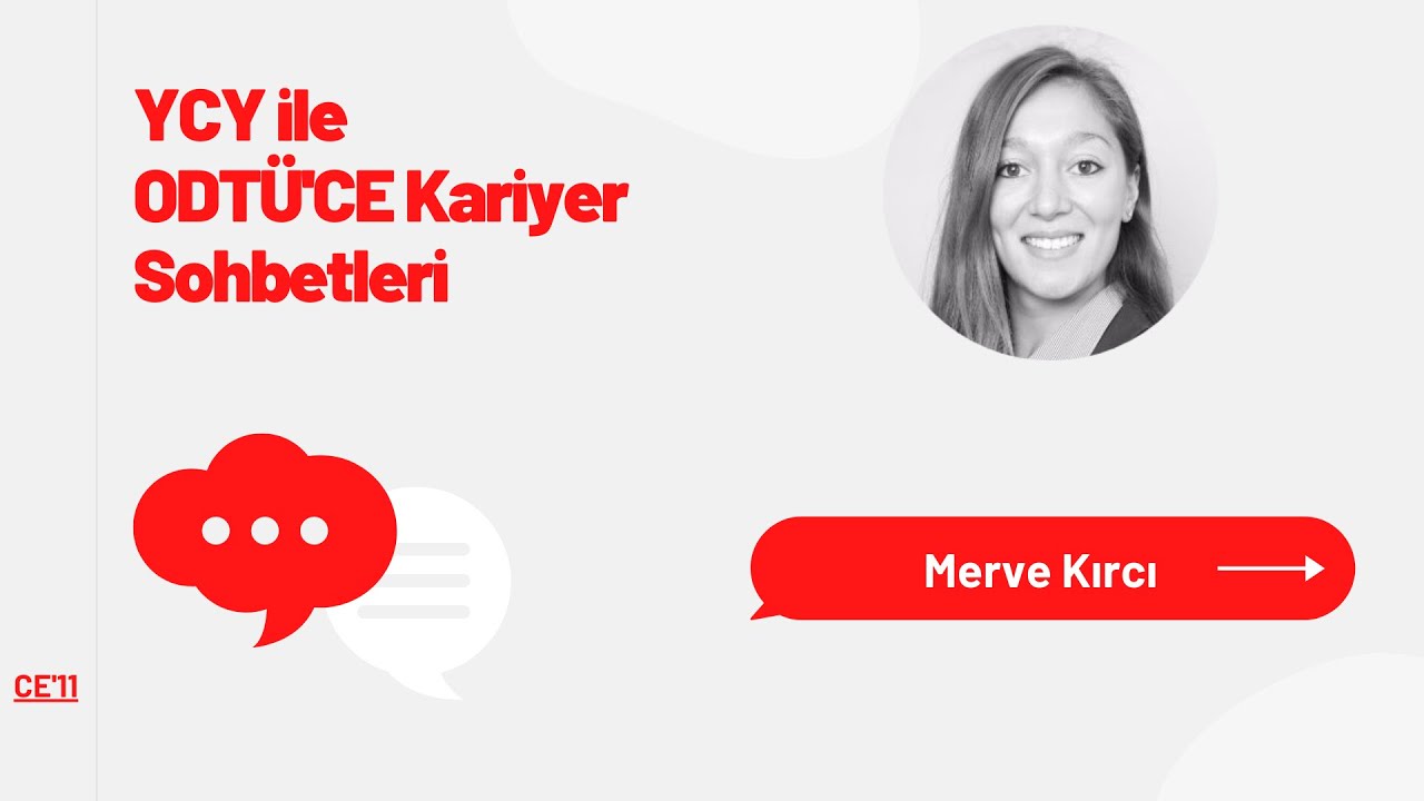 ODTÜ'CE Kariyer Sohbetleri - Merve Kırcı - İsviçre'de Yüksek Lisans, Doktora ve Çalışma Hayatı