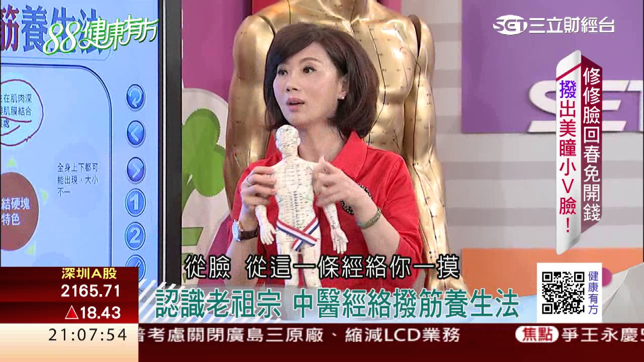1024 修修臉回春免開錢 撥出美瞳小V臉！｜第307集｜健康有方｜三立台灣台CH29｜三立財經台CH88｜主持人 張雅芳