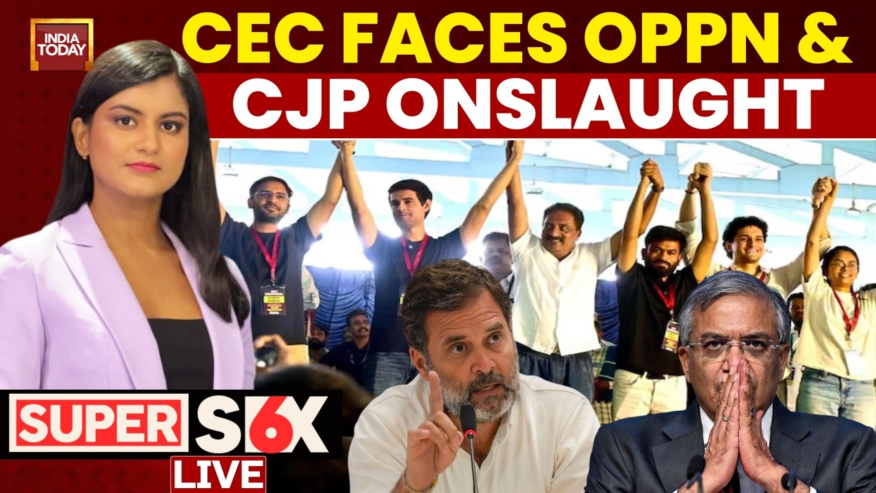 CEC Row Live: From Delhi To Bengaluru, Oppn Protests Over CEC Gyanesh Kumar | CJP | Rahul Gandhi