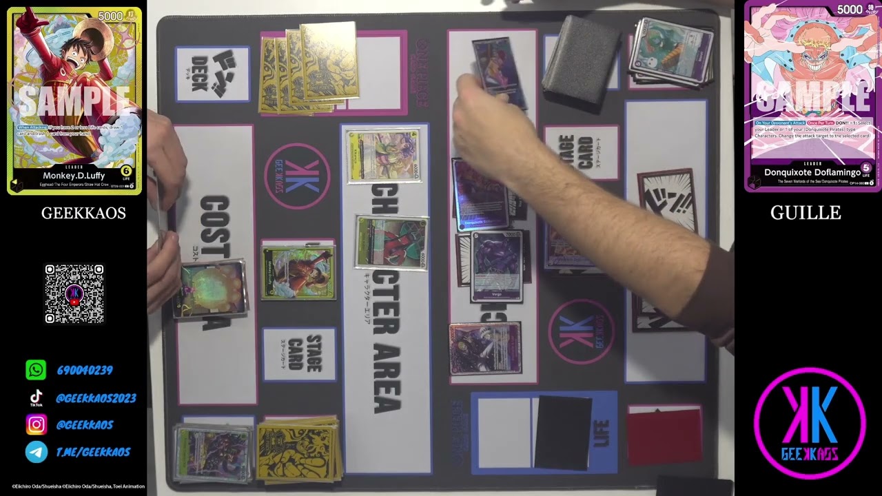 One Piece Geekkaos VS Guille