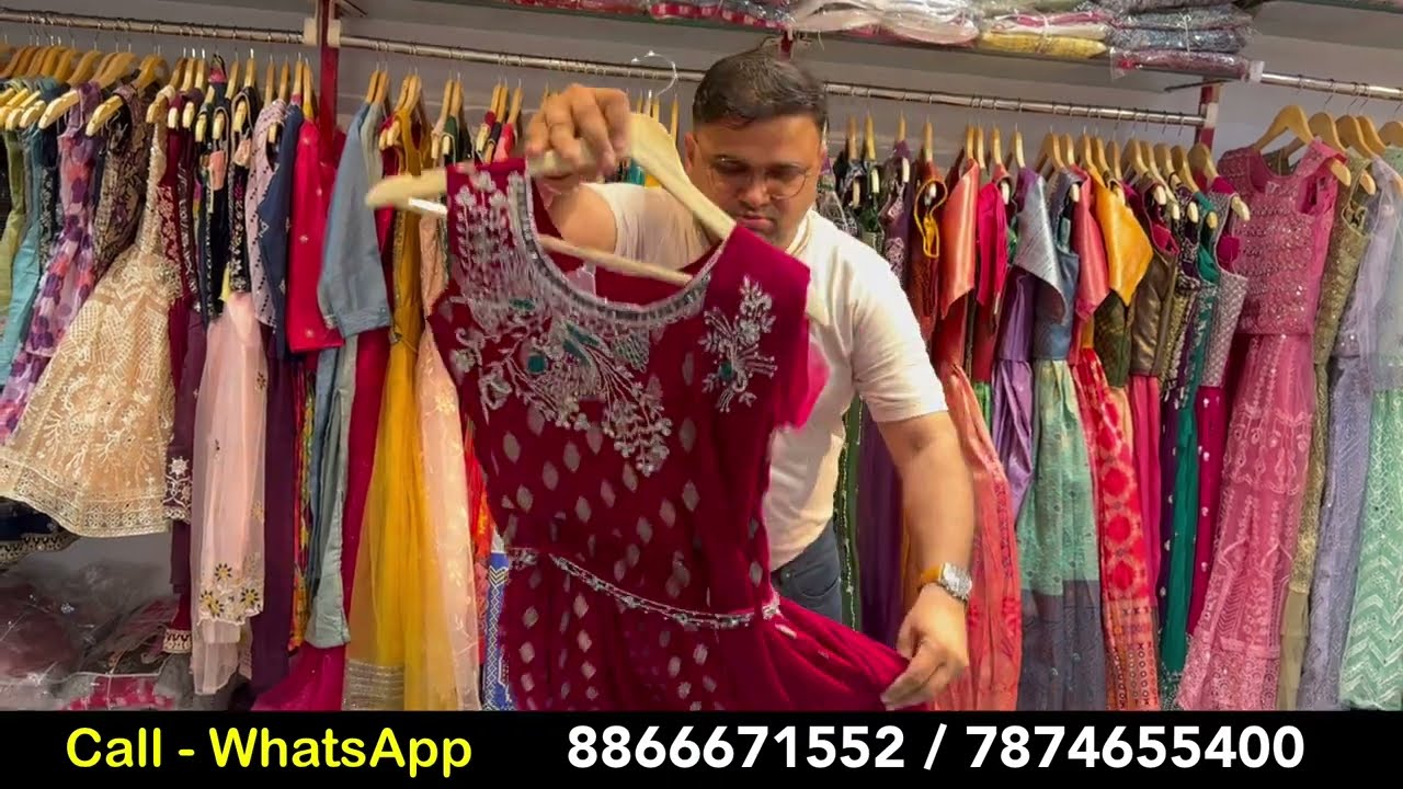 Party Wear Dresses, Ahmedabad Wholesale Market
