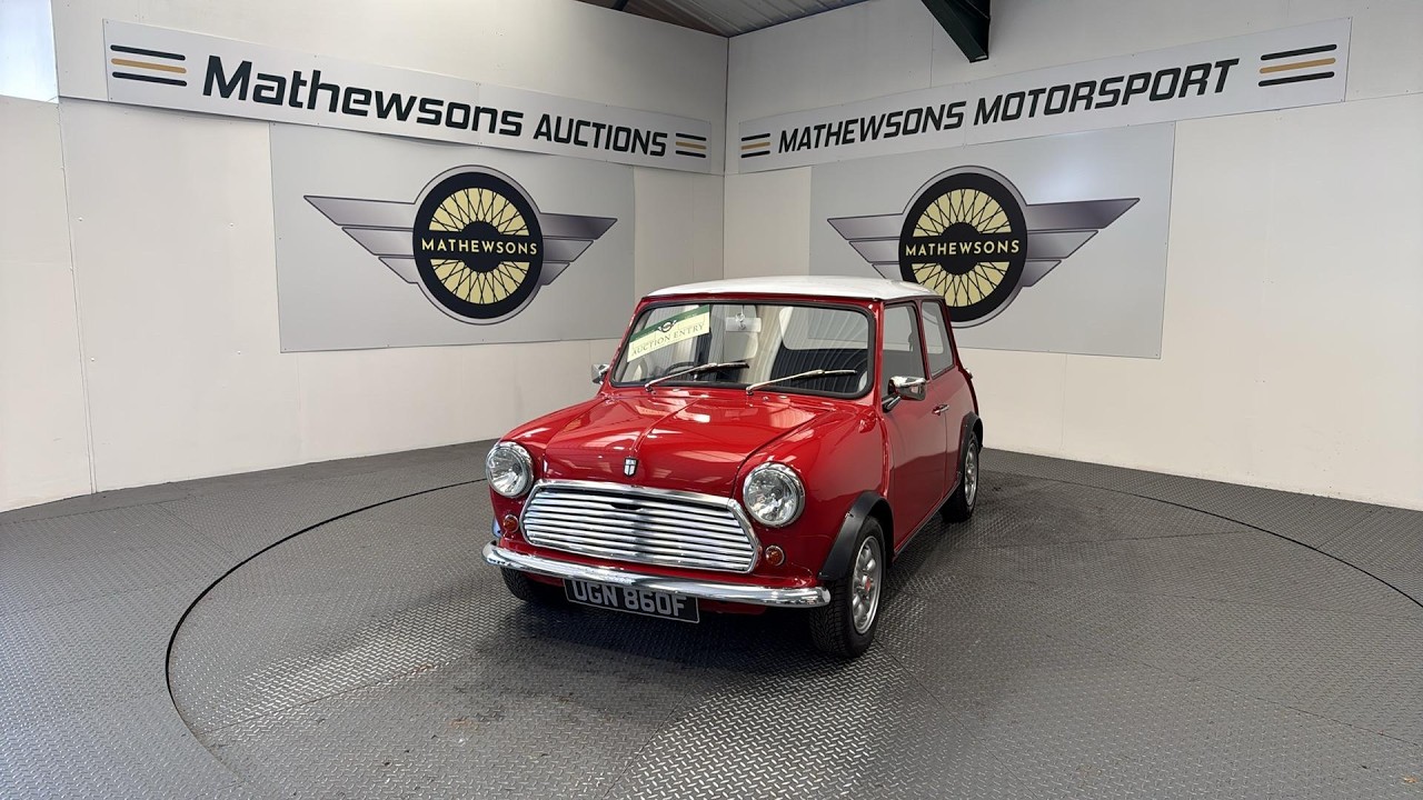 AUSTIN MINI 1968 года | Mathewsons Classic Cars | Аукцион: 20, 21 и 22 мая 2026 года