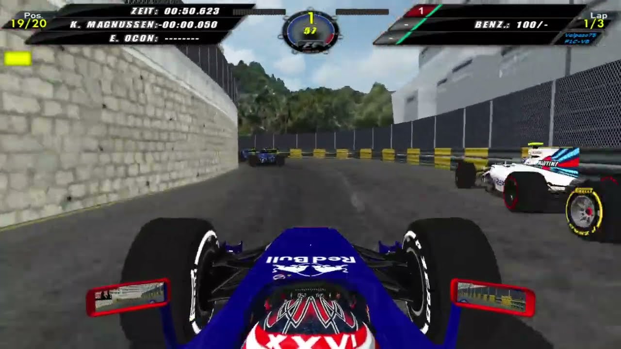 F1 Challenge VB 2017 Toro Rosso Macau 5% Race