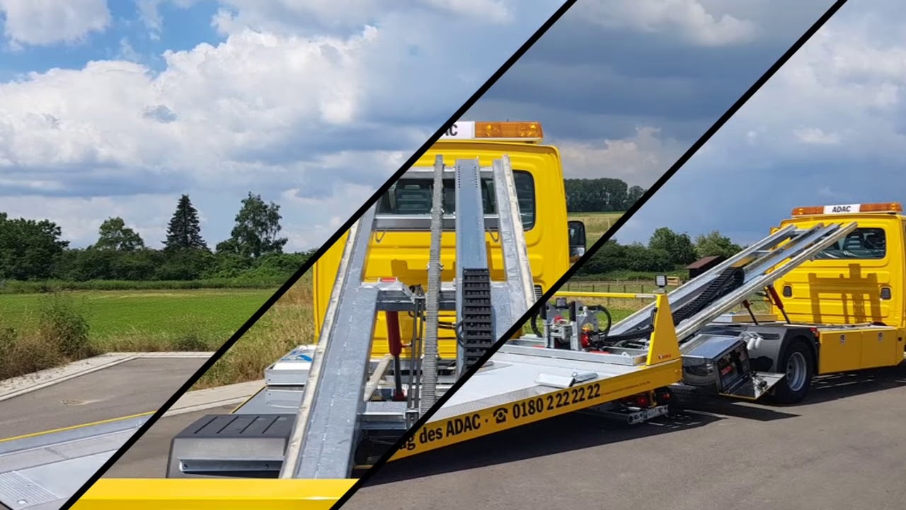 Abschleppfahrzeug mit Schiebeplateau Typ: WF