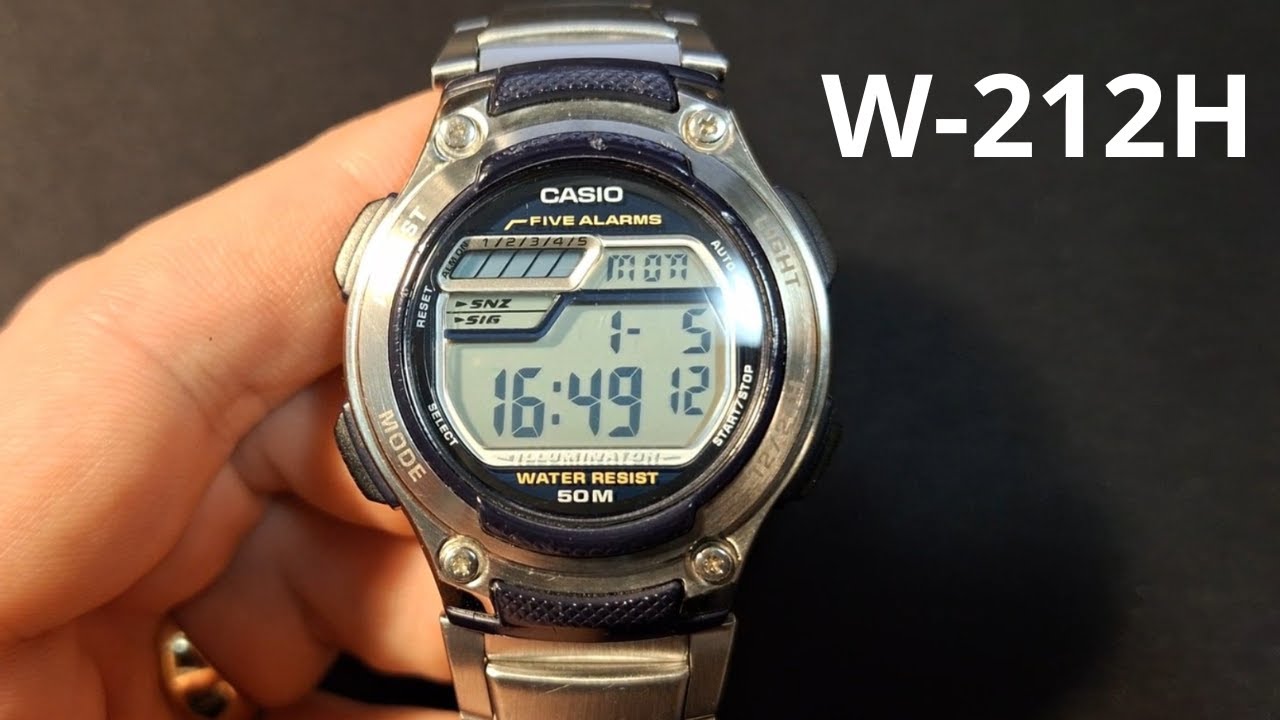Casio W-212H