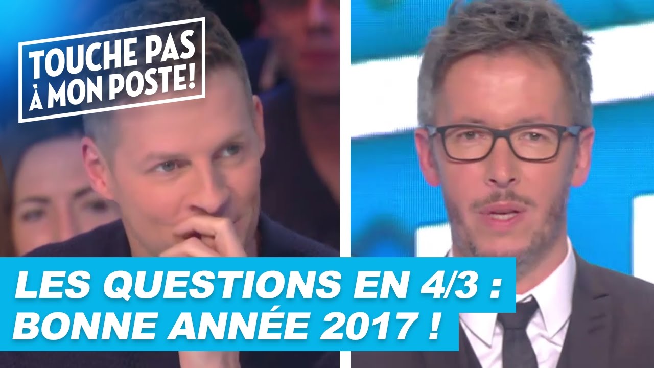 Les questions en 4/3 de Jean Luc Lemoine : Bonne année 2017 !