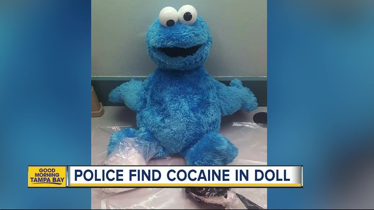 Me want cocaine? Drugs found inside Cookie Monster doll in the Florida Keys
