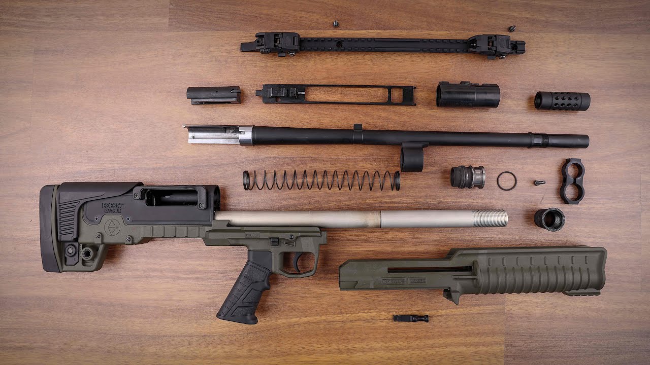 Bullpup Boru Şarjörlü Av Tüfekleri Nasıl Sökülüp Takılır? Hatsan BULL TAC SA Söküm-Takımı