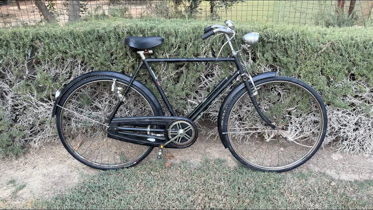 Restored Vintage Dunelt Bicycle