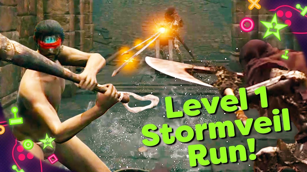 Elden Ring Level 1 Stormveil Castle Run | Challenge Accepted