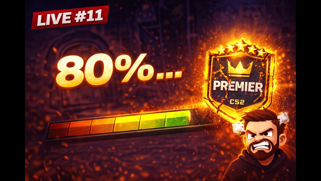 LIVE #11 – 80% PARA O PREMIER… NÃO POSSO FALHAR AGORA 👑🔥