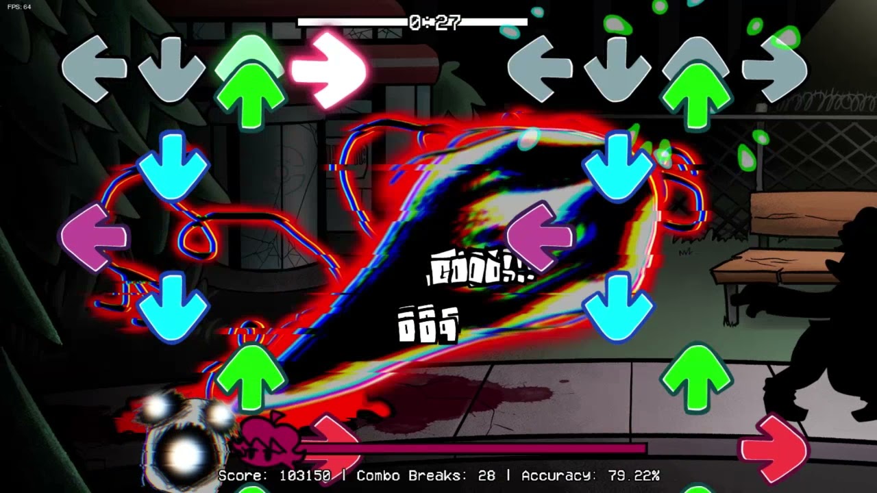 FNF - Left unchecked but The VOID sings it VS TROLLGE FULL HORROR MOD [HARD]
