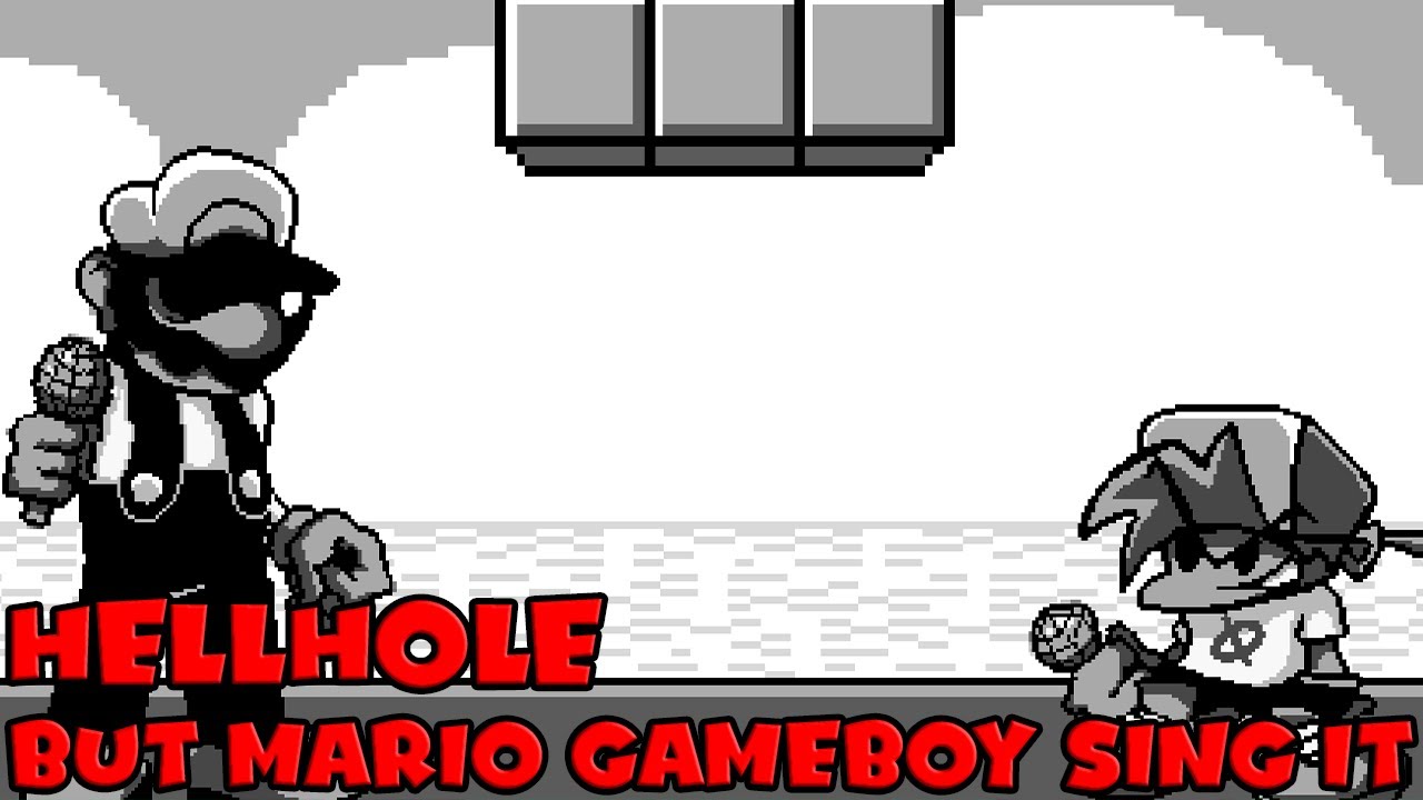 HellHole ( But Mario Gameboy Sing It ) - Friday Night Funkin - [Mario Madness V1]